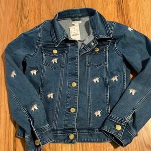 Brand new Jcrew crew cuts denim jacket size 12